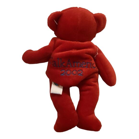 Y2K March of Dimes Beanie Baby Bear - Picture 2 of 5